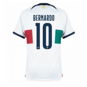 Herren Fußballbekleidung Portugal Bernardo Silva #10 Auswärtstrikot WM 2022 Kurzarm